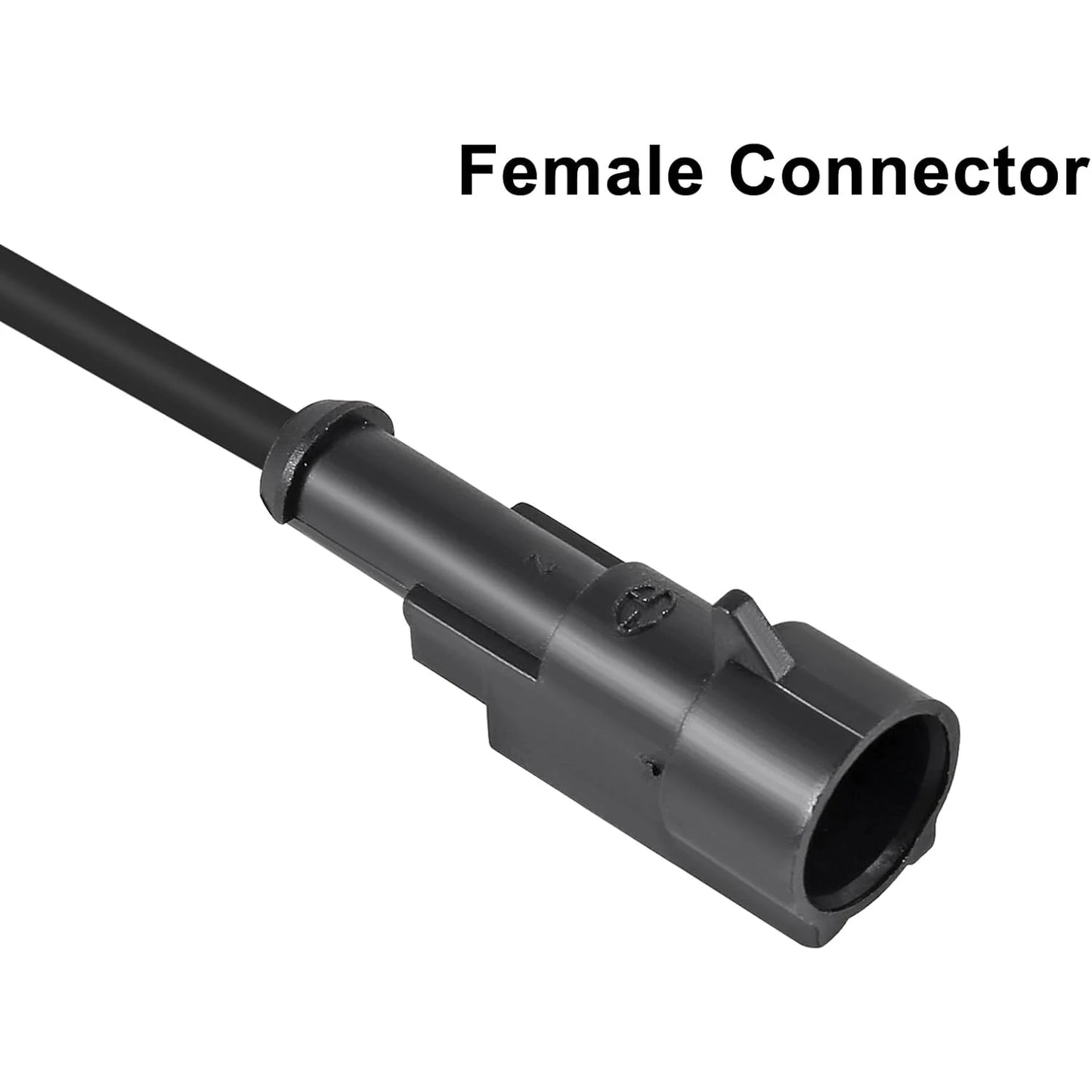 10Pcs 1 Pin Connector Waterproof Electrical 1 Pin Plug Auto Electrical Wire Connectors Quick Disconnect Automotive Connectors