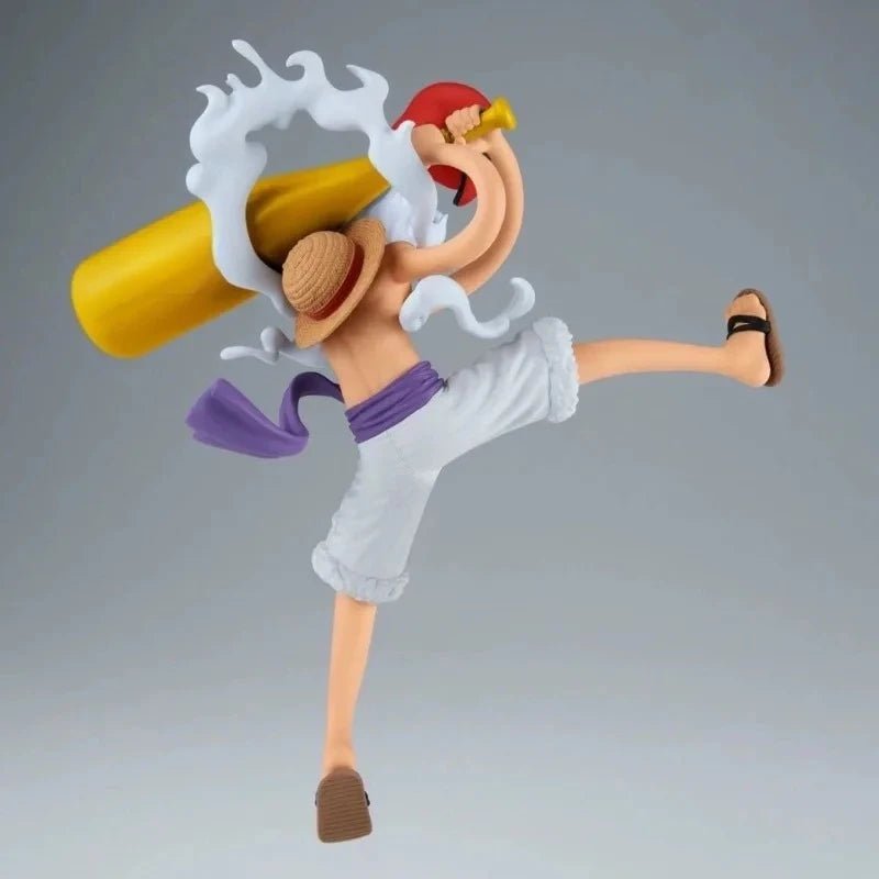 【IN STOCK】Original Banpresto Battle Record Collection One Piece Monkey D. Luffy Gear 5 Nika 14cm Figure Collectible Model