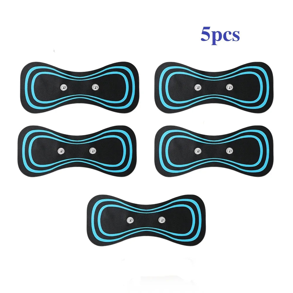 5/10pcs Cervical Massage Pad Mini Neck Cervical Massage Stimulator Self-Adhesive