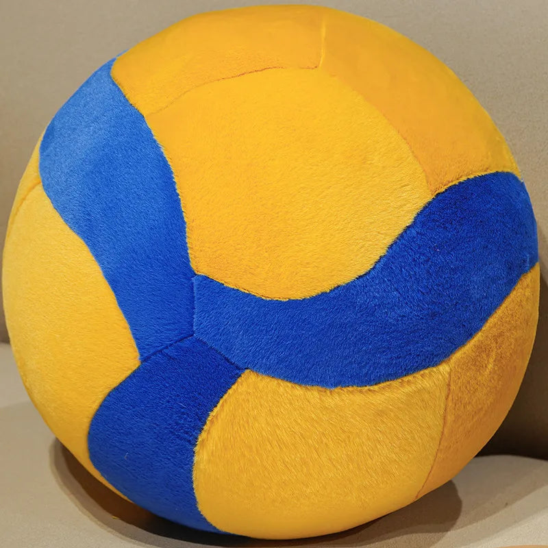 New Amusing Lifelike Volleyball Plush Toys Stuffed Full Colorful Doll Soft Throw Pillow Creative Home Decor Sofa Backrest