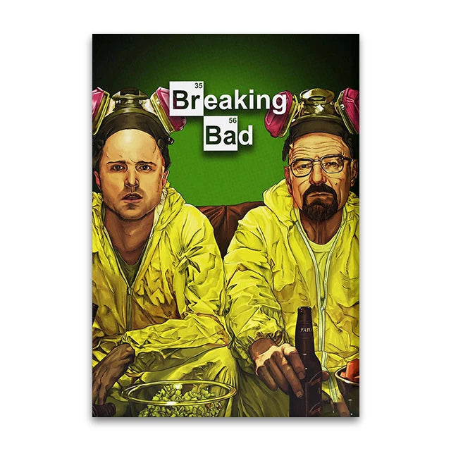 Breaking Bad TV Canvas Wall Art Print Poster Movie Art Decor Painting Unframed13