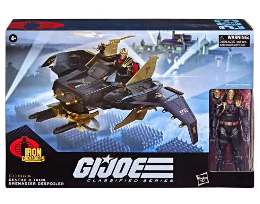 Original Hasbro G.I. Joe Classified Series DESTRO & IRON GRENADIER DESPOILER Action Toy Figure Collection Model