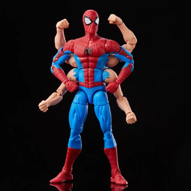 Original Hasbro Marvel Legends Series SpiderMan Vs Morbius Action Figures Toys Model