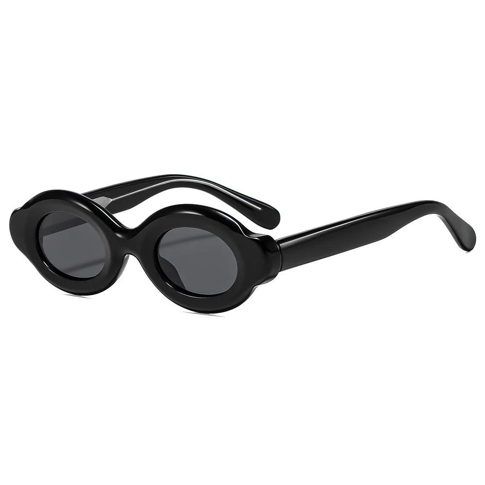 JNPCXI Polarized Retro Oval Women Sunglasses Shades UV400 Fashion Punk Men Trending Quality Leopard Sun Glasses