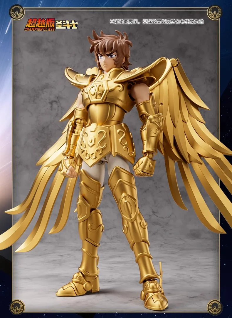 Original BLOKEES Saint Seiya Sagittarius Pegasus Aiolos Pegasus Action Figures