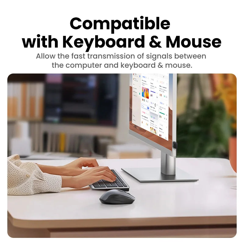 USB Bluetooth 5.4 Adapter Receiver & Transmitter Keyboard/Mouse/Headphone/Speak