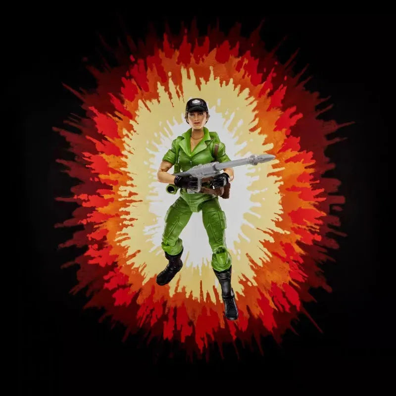 Original Hasbro G.I. Joe GI Joe Classfied Series Retro Carded Baroness/Lady Jaye Action Figure Collection Toys Ornaments