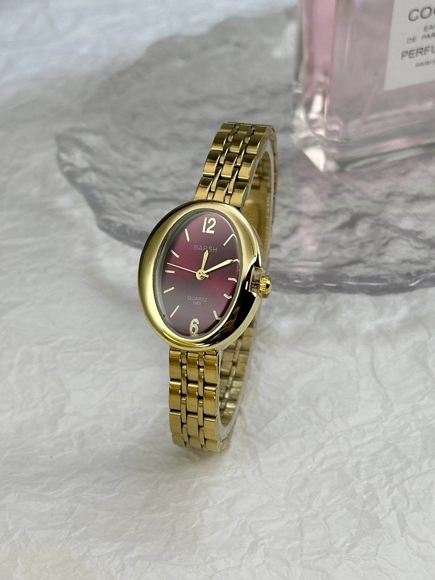 Luxury Ladies Oval Dial Watch Women Quartz Watches Fashion Stainless Wristwatch Gift Dress Clock Reloj De Mujer Relogio Feminino