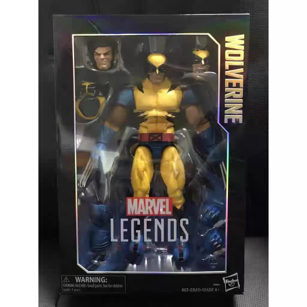 Original Hasbro Marvel Legends Series Wolverine Anime Figure Toy Model Collection