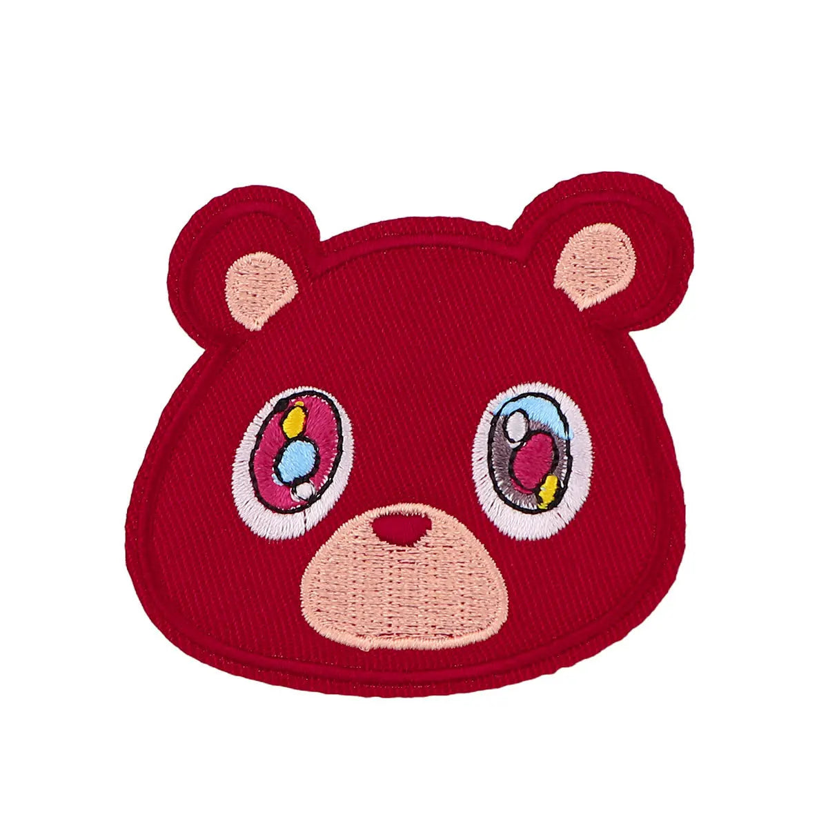 Cute Bear Patches Cartoon Animal Patch Embroidered Iron On Patches For Clothing Sewing Sticker Clothes Badges DIY Appliques