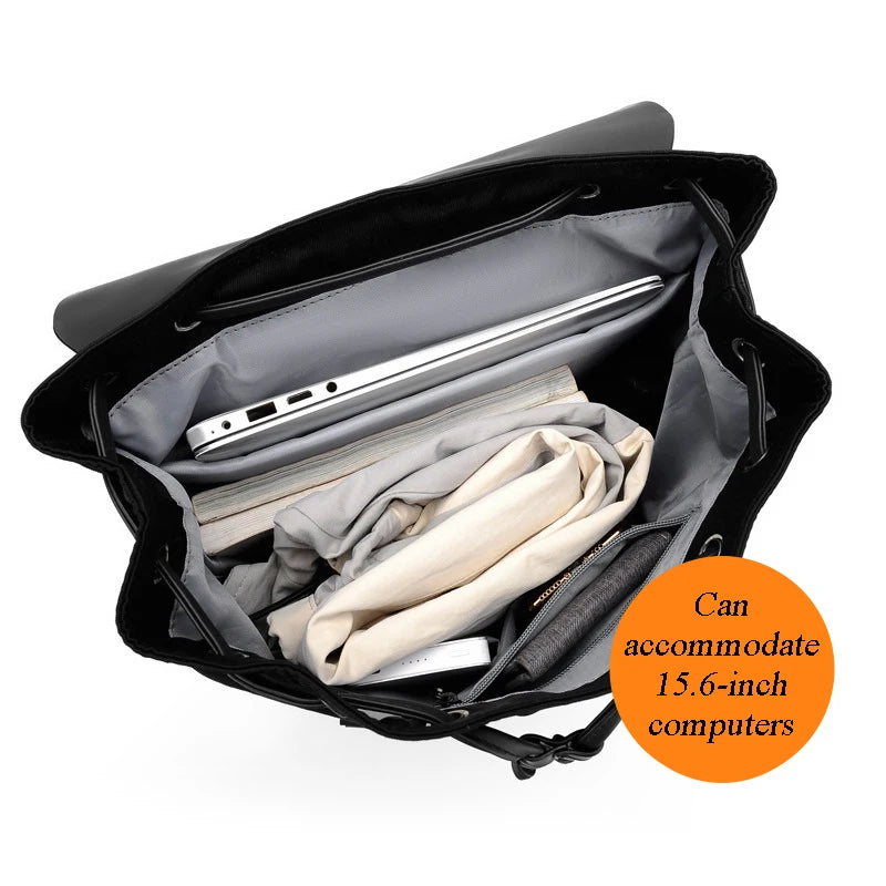 SWISS Fashion Men Bag 15.6-inch Waterproof Casual School Backpack PC Compartment