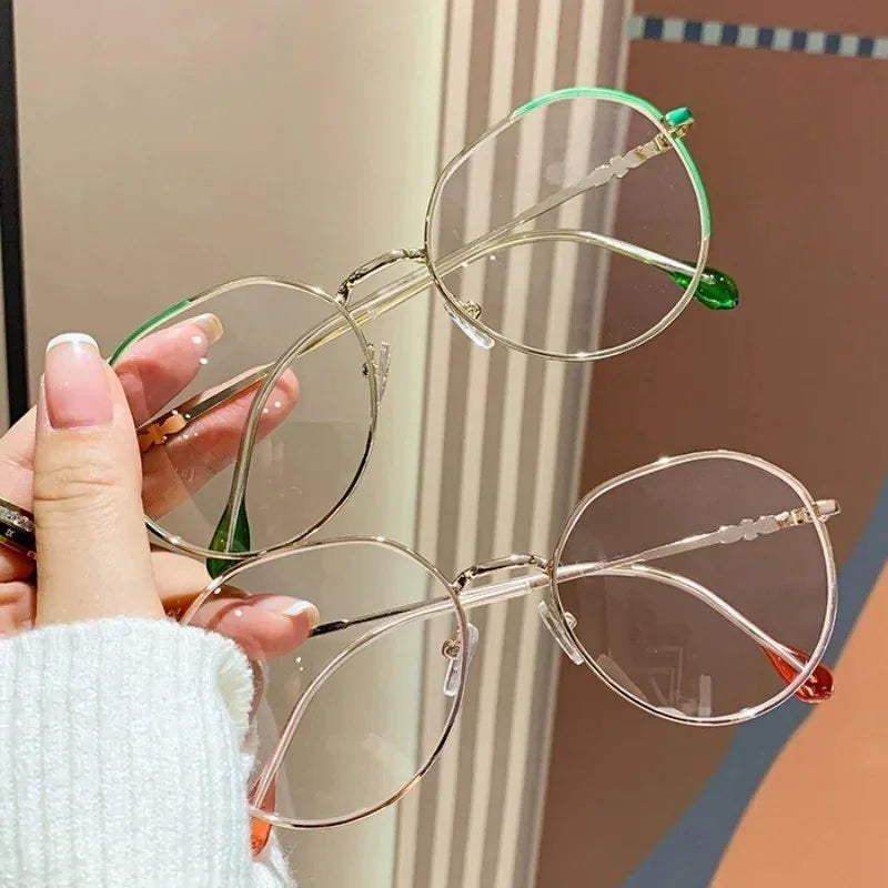 Fashionable Square Eyewear for Women, Anti Blue Ray Glasses Frame with Chic Design Protection Glasses for Eye Care