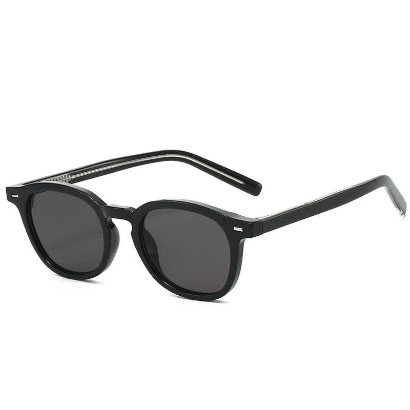 JNPCXI New Vintage Round TR90 Sunglasses Women Luxury Oval Fashion Men Sun Glasses Oculus UV400