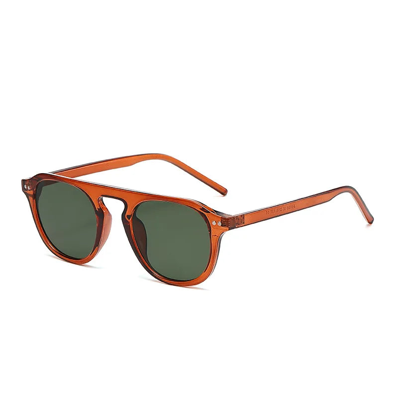 JNPCXI Retro Square Rivets Sunglasses Men Fashion Luxury Shades Trending Women Sun Glasses UV400 Eyewear