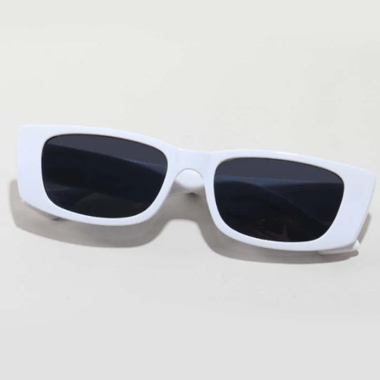1 Pair of Unisex Rectangular Sunglasses Fashionable Style Suitable for Family Outings Travel Holiday Wear Sports