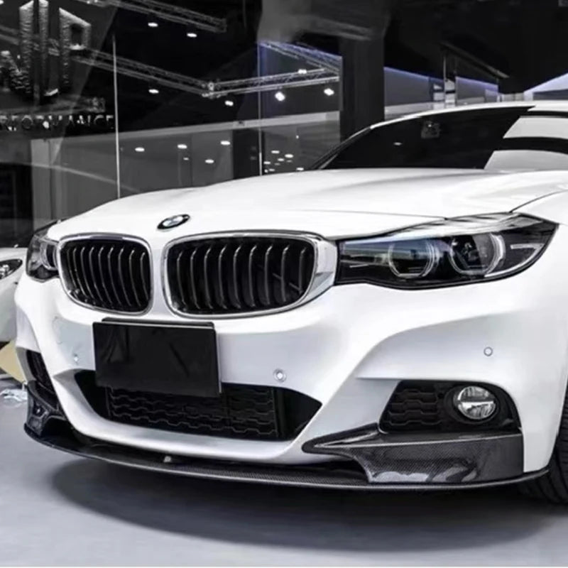 For BMW 3 Series GT F34 328i 330i 335i 340i M Sport 2013-2019 Car Front Bumper Lip Spoiler Lower Diffuser Splitter Body Kit ABS
