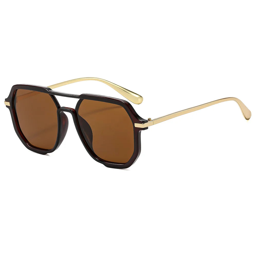 JNPCXI New 2026 Men Sunglasses Designer UV400 Pilot Sun Glasses Metal Temple Fashion Travel Shades Lunettes De Soleil Pour Homme