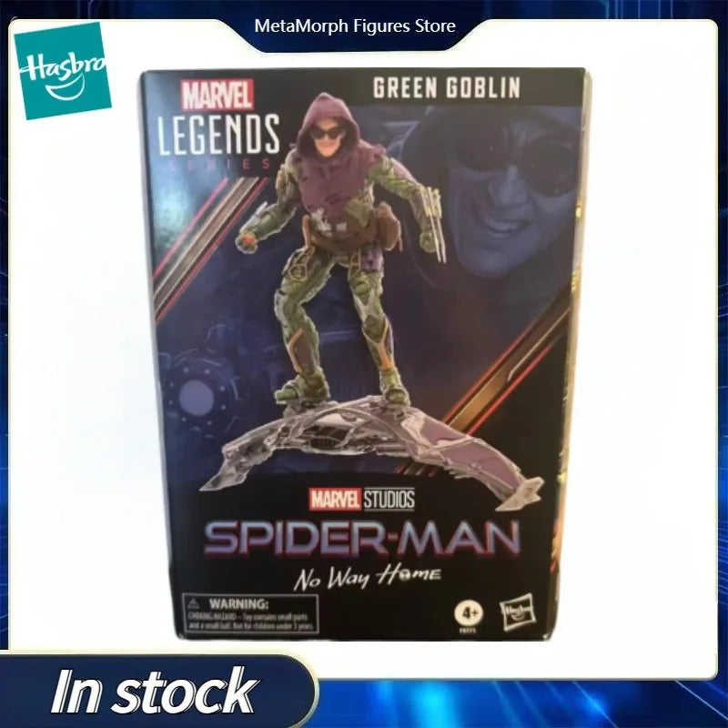 Original Hasbro Marvel Legends Series SPIDER-MAN No Way Home GREEN GOBLIN Action Toy Figure Collection