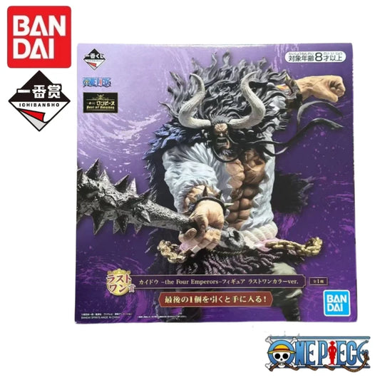 Special OfferIn Stock Original Bandai Ichiban Kuji Best of Omnibus Kaidou Charlotte Linlin Luffy Law Kid Anime Figures Toys for