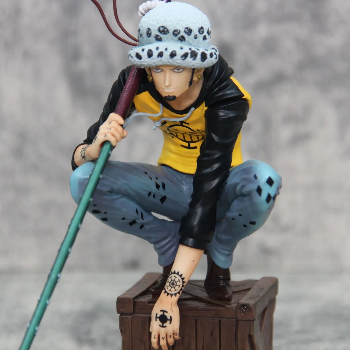 8.30" One Piece Figures Trafalgar D. Water Law Action Figures Anime PVC Model