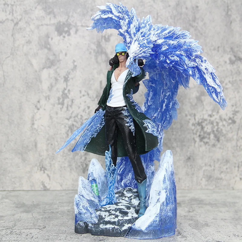 15.4" One Piece Kuzan Standing Position Big Player Anime Figure Model Collection