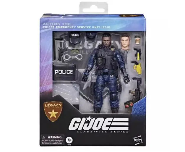 Original Hasbro G.I. Joe Classified Series POLICE EMERGENCY SERVICE UNIT [ESU] Anime Figure Toy Model Collection
