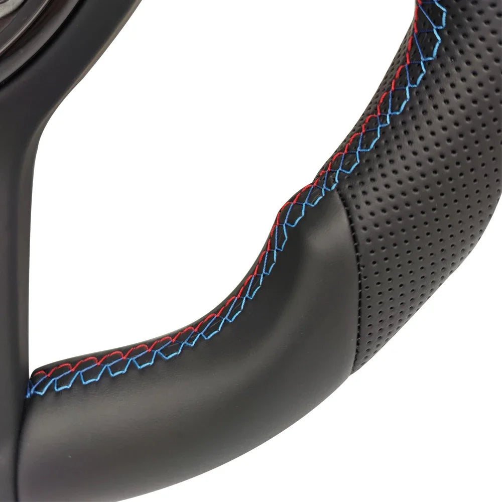 Blue Red M Sport Steering Wheel for BMW F01 F06 F10 F11 F12 F20 F21 F22 F25 F26 F30 F31 F32 F33 F34 F36 M3 F80 M4 F82 M5 F90