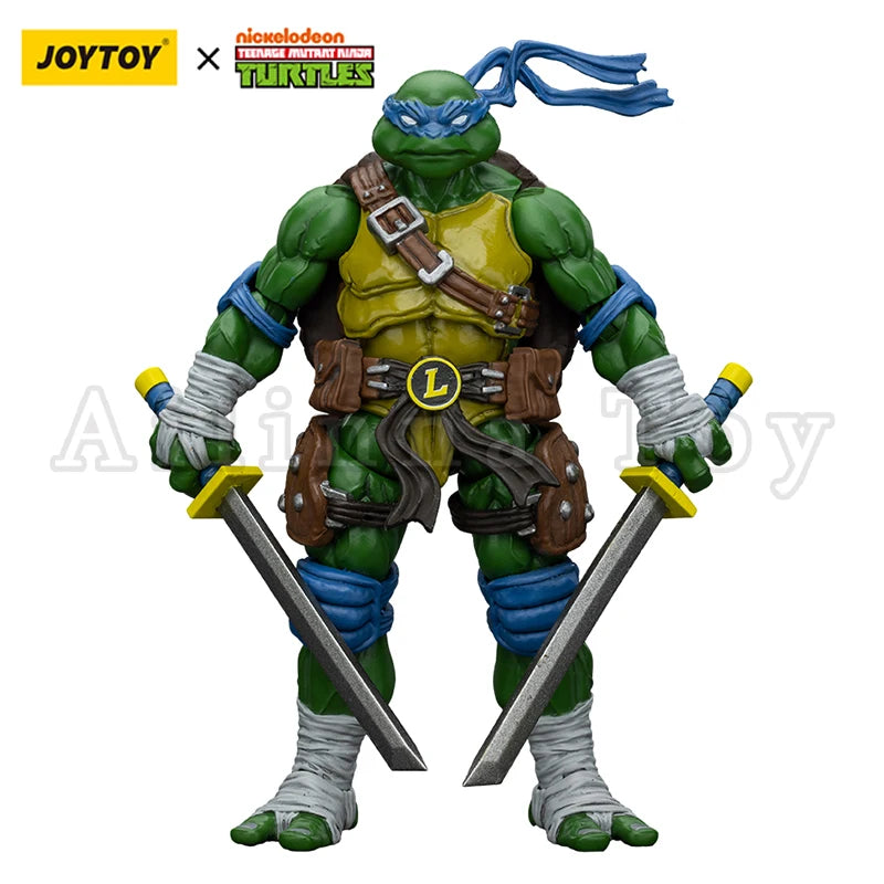JOYTOY 1/18 Action Figure Turtles-Michelangelo Donatello Leonardo Raphael Anime