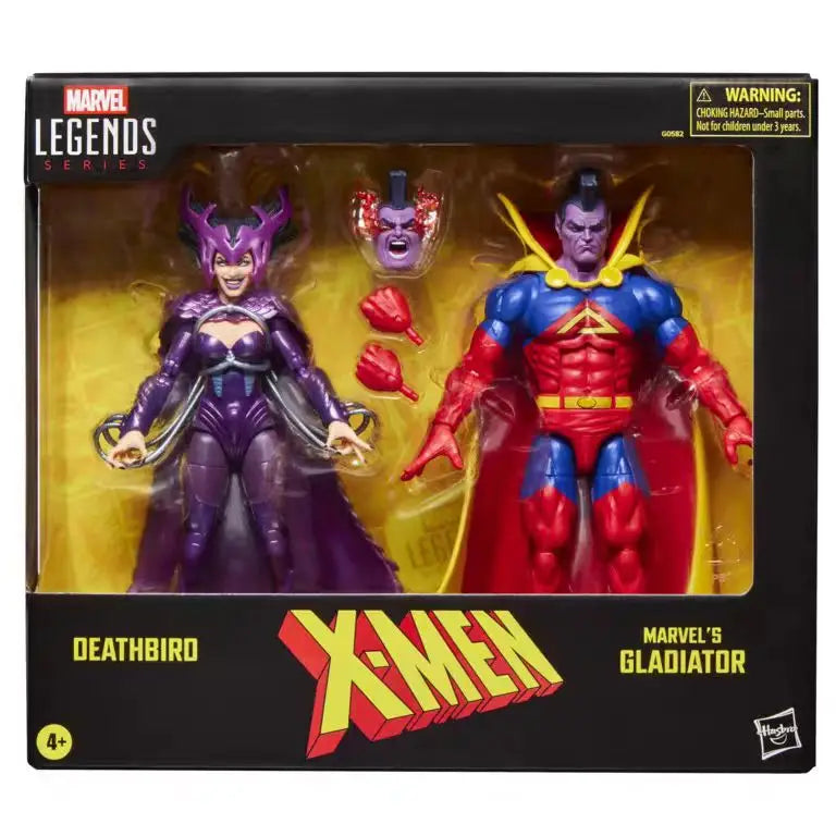 Original Hasbro Marvel Legends Series X-Men Deathbird & Gladiator  Action Toy Figure