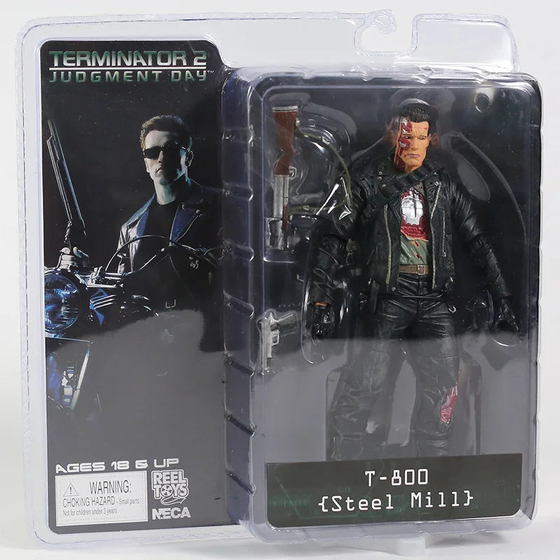 NECA The Terminator T-800 Pescadero Escape Joints Moveable Action Figure Toy
