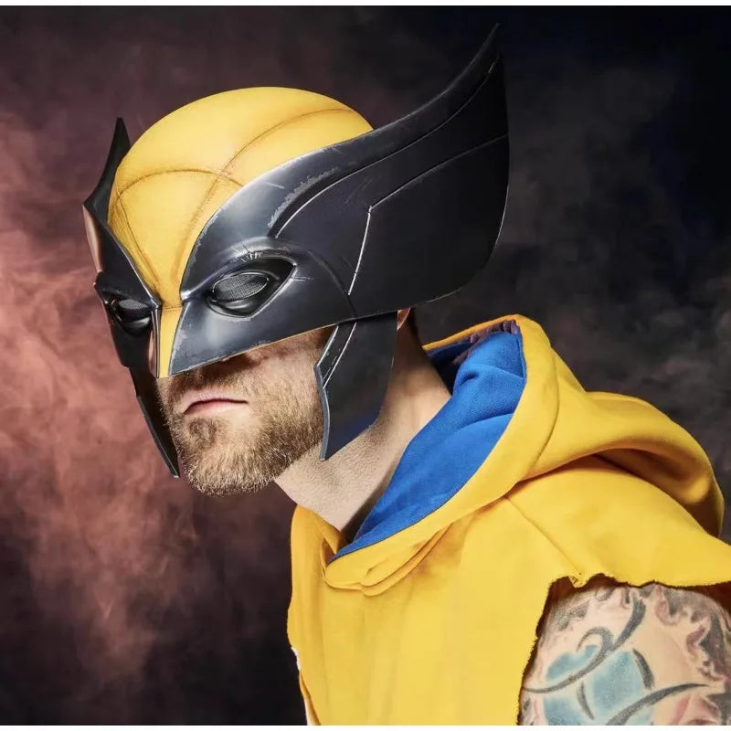 Original Hasbro Marvel Legend Series WOLVERINE Helmet Mask Action Toys Figure Model Ornaments