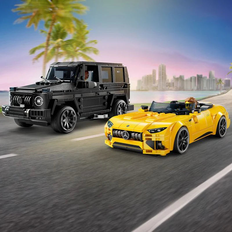 LEGO 76924 Speed Champions Mercedes AMG G 63 & Mercedes AMG SL 63