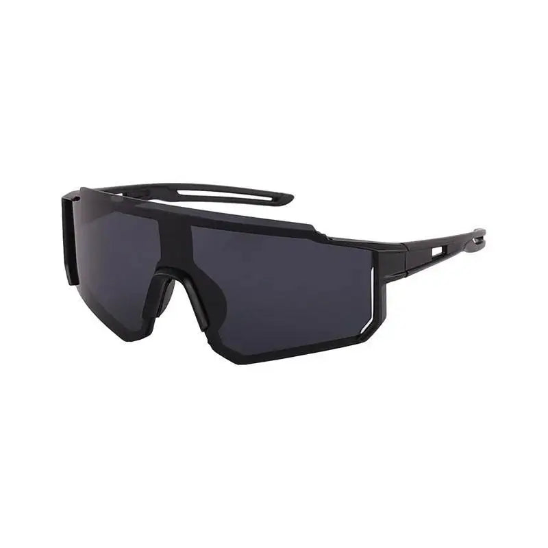 3pcs Men's Plastic Half Frame One-piece Lenses Cyberpunk Futuristic Fashion Decoration Glasses Suitable for Both Men and Women