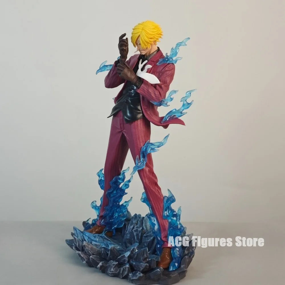 Special Offer25cm/9.84in Anime ONE PIECE Figure Sanji Action Figures Pvc Statue Desktop Ornamen Collection Mol Toys GiftsFigure