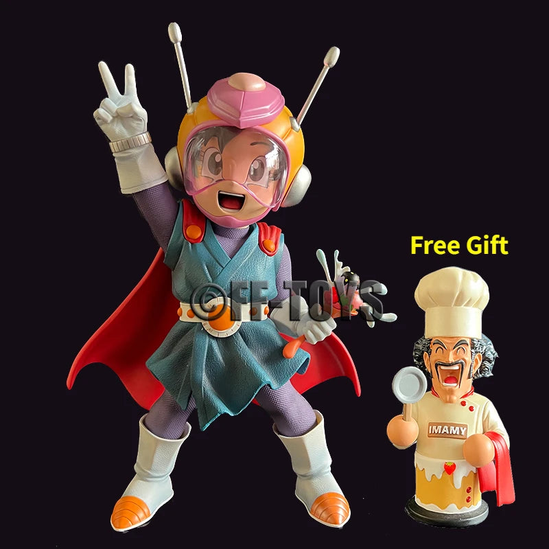 Anime Dragon Ball Gt Pan Figure Mister Satan Pan Figurine 22cm PVC Action Figures Collection Model Toys for Children
