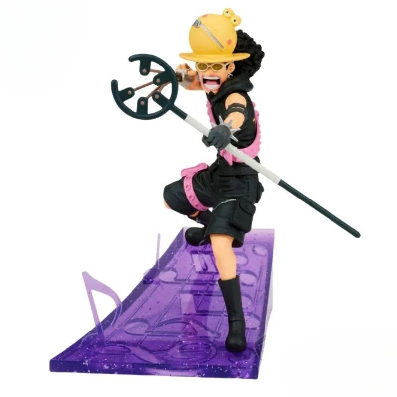 【IN STOCK】Original Banpresto Senkouzekkei One Piece Film Red Usopp 12cm Figure PVC Collectible Model Toy Gift