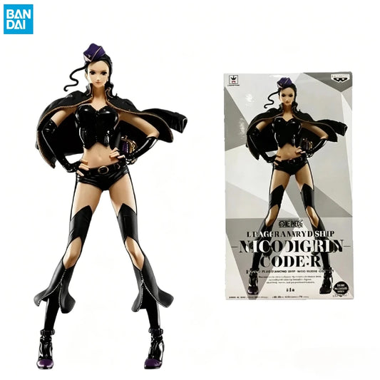 【IN STOCK】Original Banpresto Flag Diamond Ship One Piece Nico Robin Code:B 24cm Figure PVC Collectible Model Toy Gift