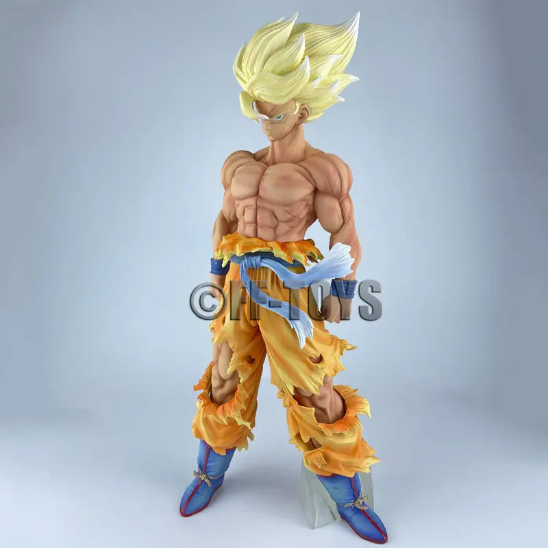 43CM Dragon Ball Z Figure Majin Vegeta Son Goku Namek Figurine Action Figures GK Statue Collection Model Toys for Children Gifts