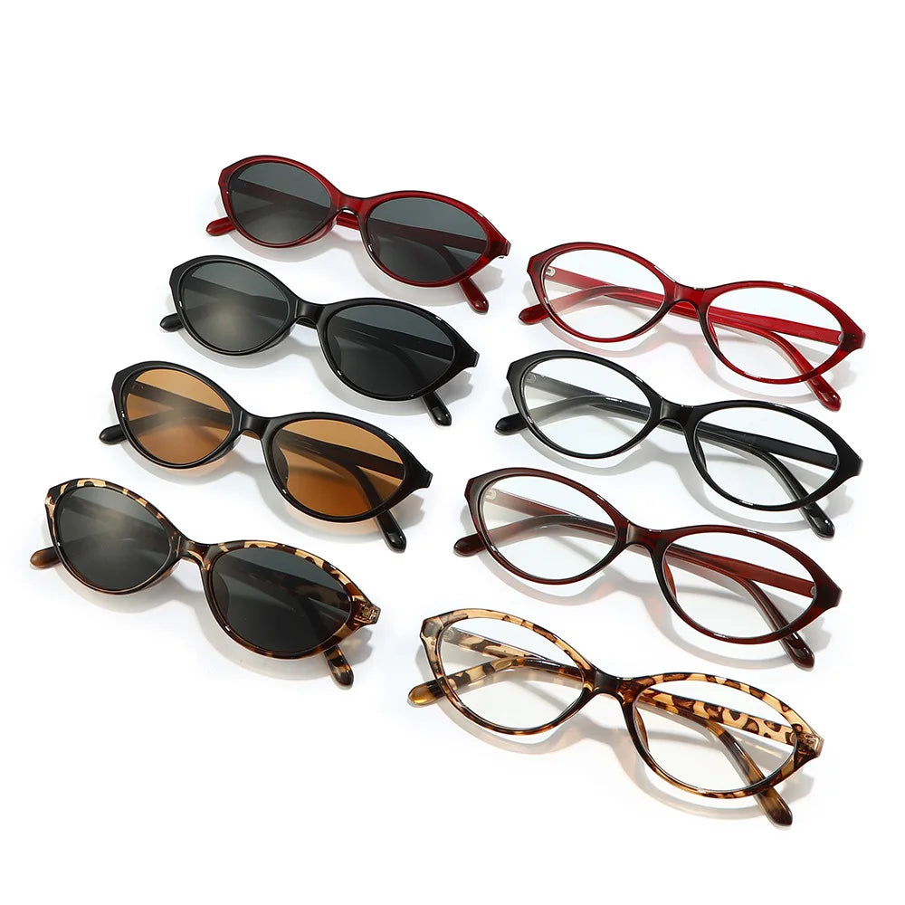 JNPCXI Cat Eye Sunglasses for Women Vintage Design Sun Glasses Shades Female Sexy Retro Punk Men Sunglass Outdoor Trendy Eyewear