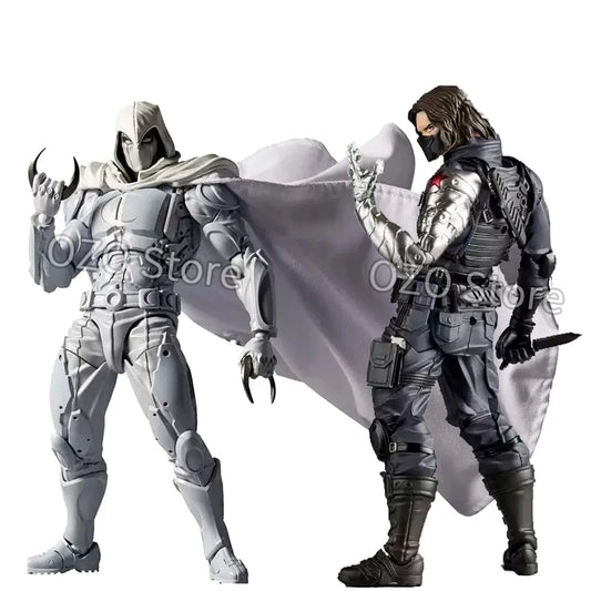 Moon Knight Revoltech Yamaguchi Action Figure Marc Spector Avengers Model Toys
