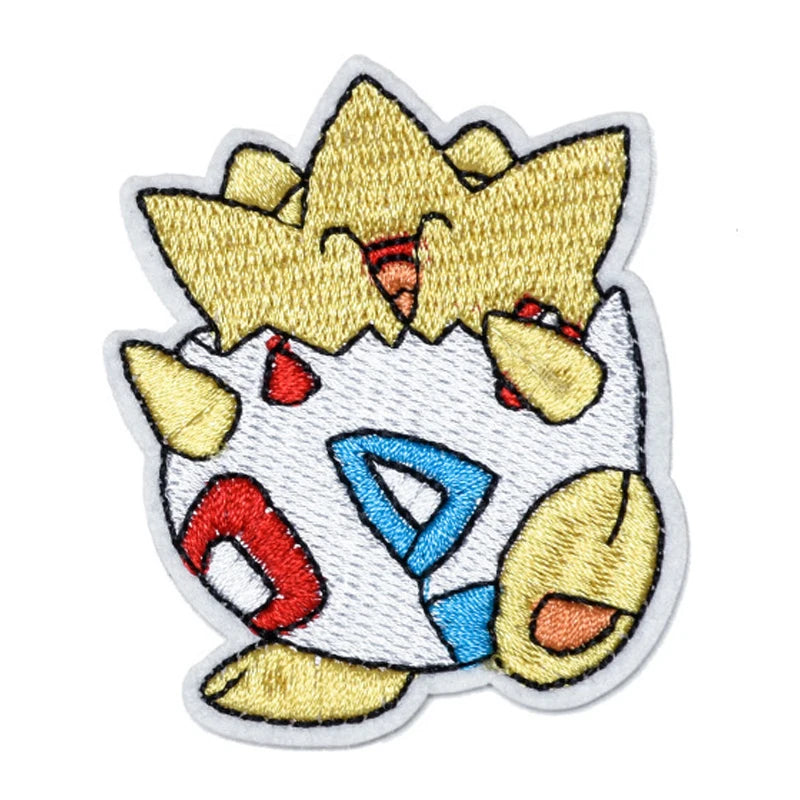 Kawaii Animals Patch Anime Game Embroidered Patches For Clothing DIY Iron on Patches For Clothes Cartoon Patch Stickers