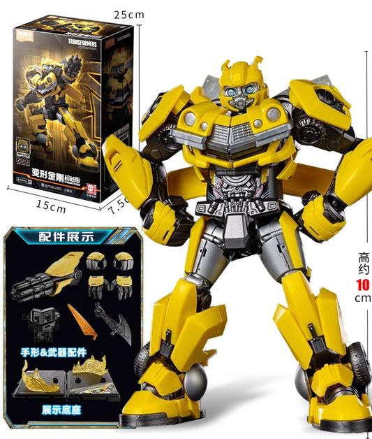 BLOKEES Original Transformer Bumble Bee Optimus Prime Action Figure BOX