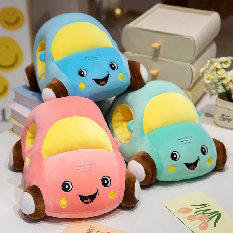 Cartoon Car Model Toys Kawaii Car Shaped Cushion Sleeping Pillow Children Birthday Gift Room Decor