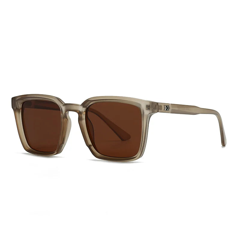 JNPCXI New Fashion Square Sunglasses Retro High Quality Men Trending Sun Glasses Women Black Gradient Shades UV400 Eyewear