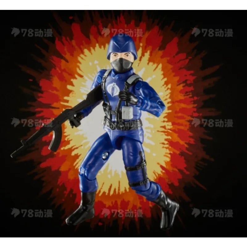 Original Hasbro G.I. Joe Classified Series Retro Collection Cobra Officer & Cobra Trooper 2-Pack Anime Figures Toys Models