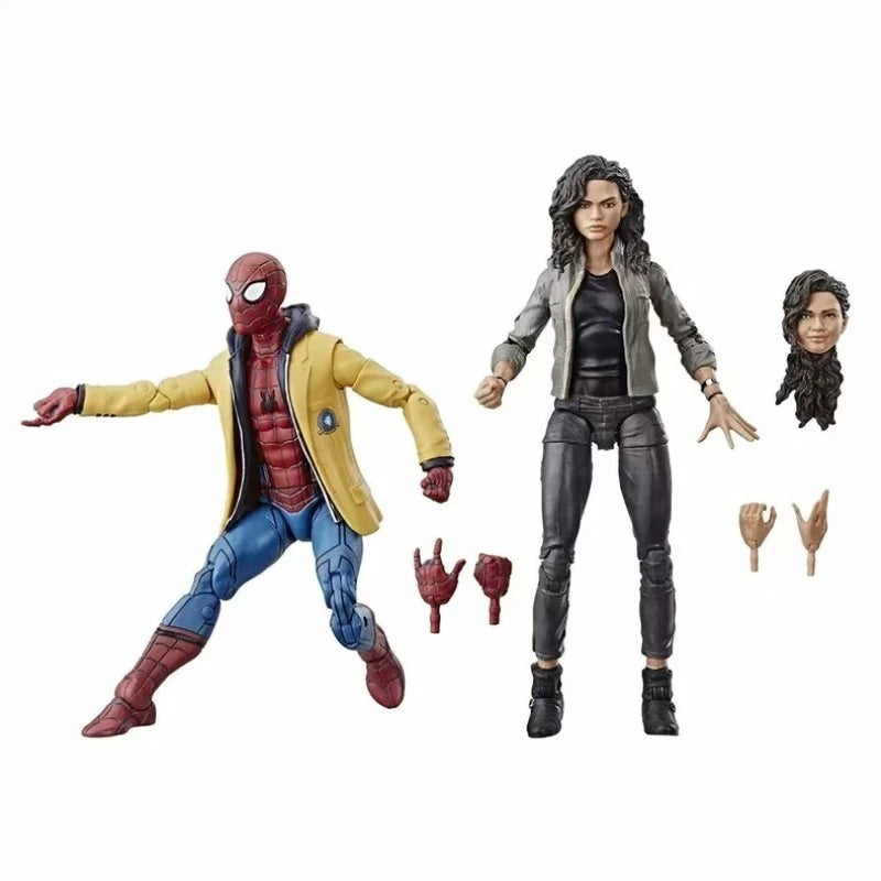Original Hasbro Marvel Legends Series SPIDER-MAN/MARVEL'S MJ Anime Figure Toys Ornaments Collection