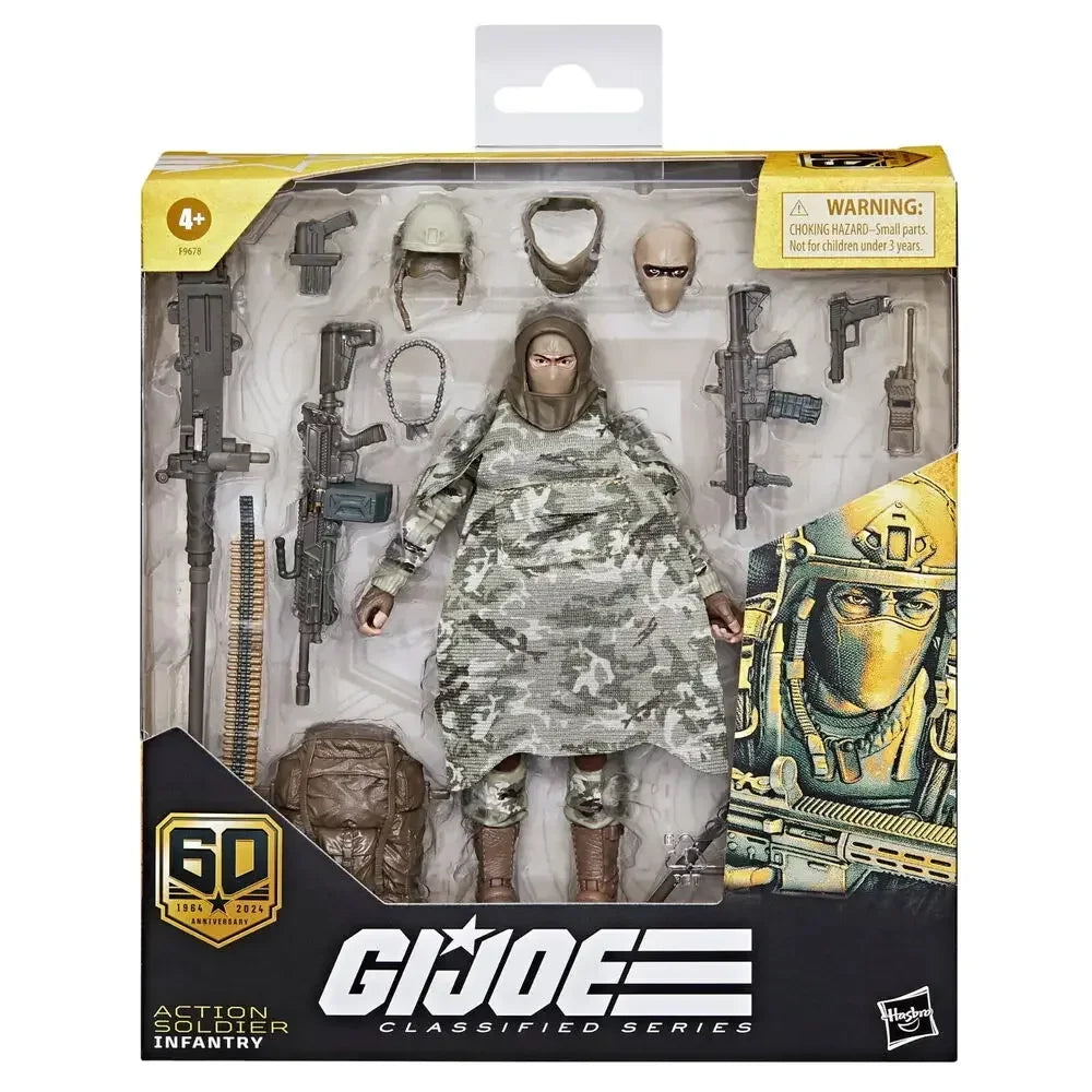 GI Joe Classified Series 6" Soldier Infantry 60th Anniversary Action Figure