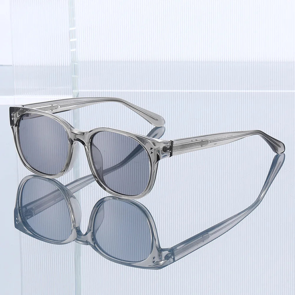 JNPCXI New Designer Square Sunglasses Men Women Fashion Tint Lens Stainless Steel Sun Shades UV400 Oculos Sol Feminino