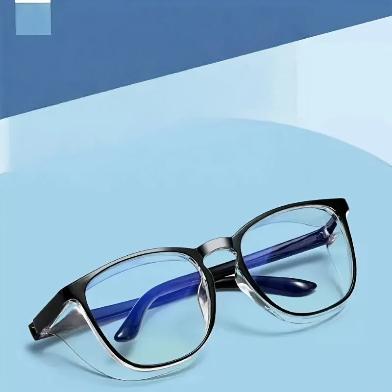 Men and Women UV400 Protection Anti-saliva Anti-fog Safety Glasses Blue Light Blocking Glasses Anti Pollen
