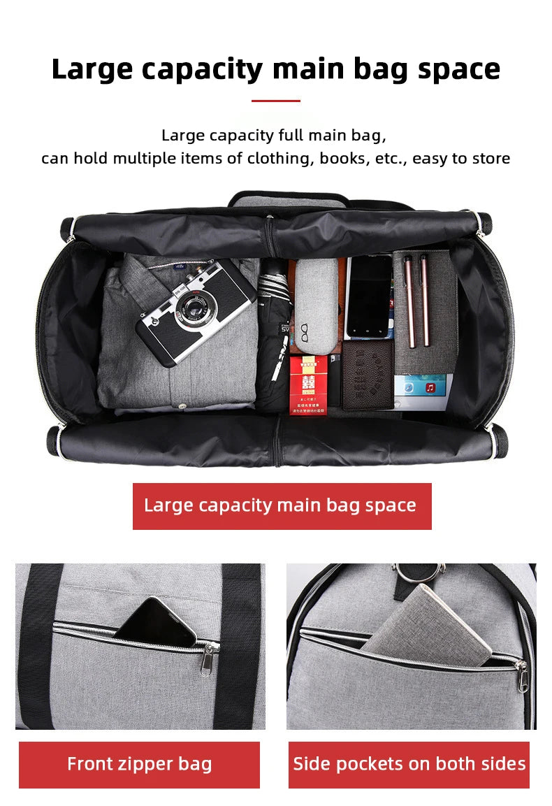 SWISS Handheld Vacay travel Suit Large Capacity Bag Multifunctional Travel Bag